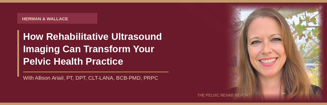 How Ultrasound Imaging Can Transform Your Pelvic Health Practice