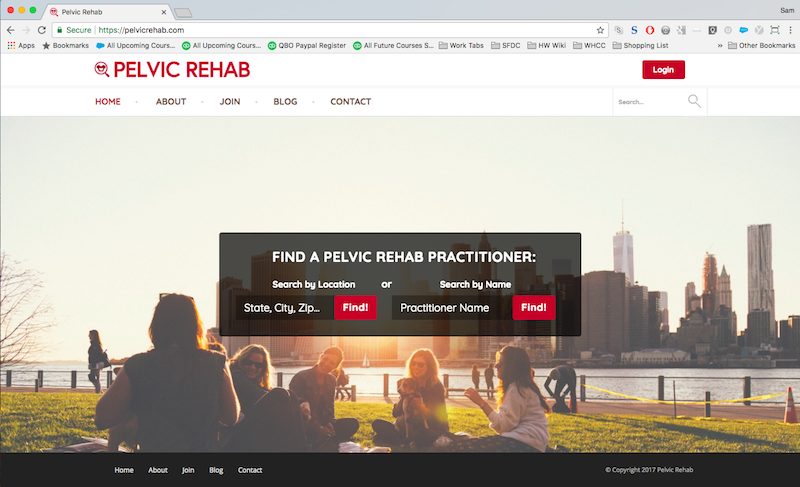 pelvic rehab homepage