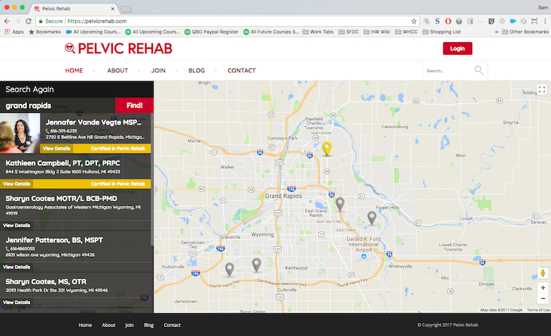 pelvic rehab map search results 2